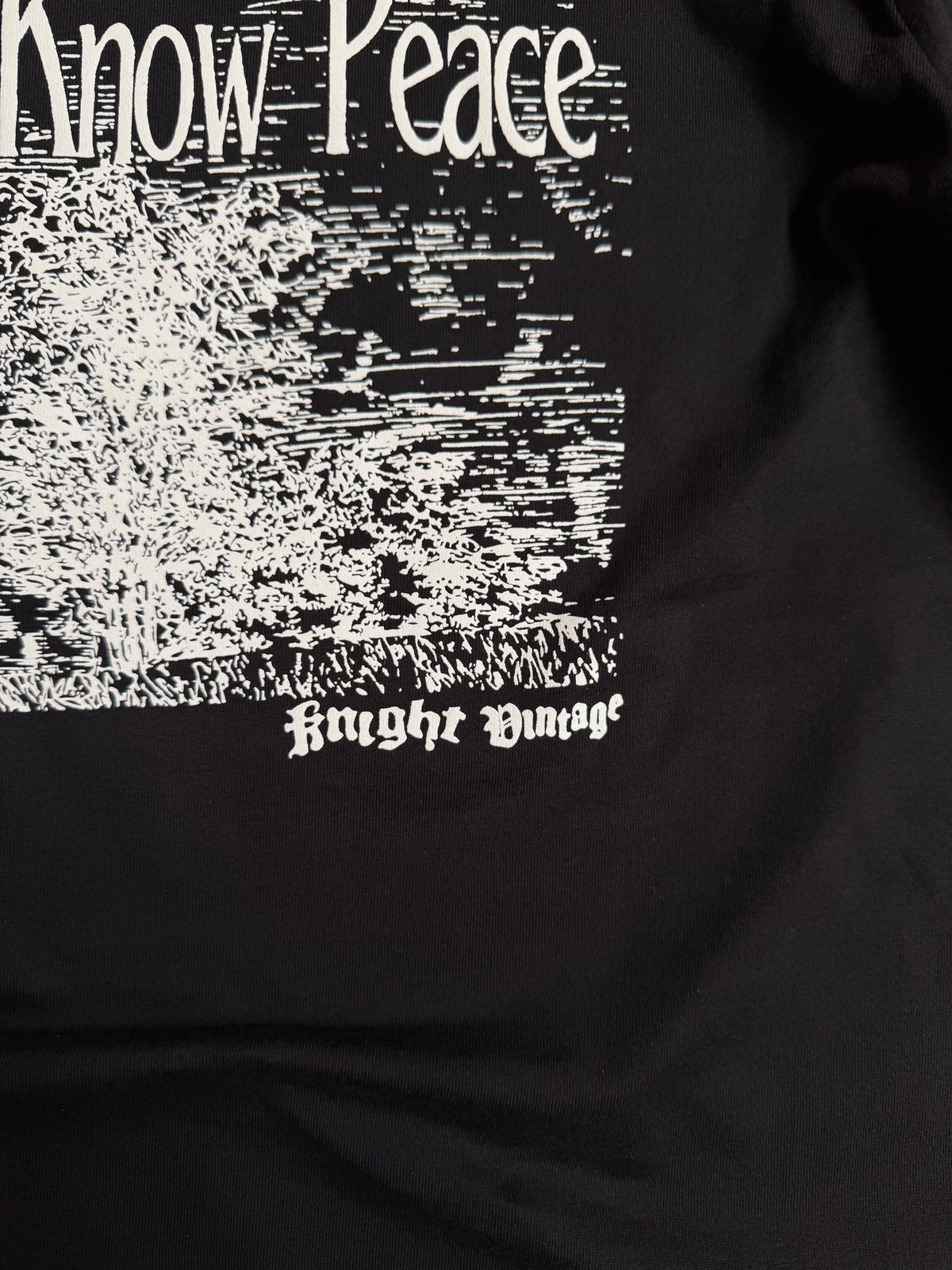 No God No Peace KV Bootleg Tshirt BlacknWhite
