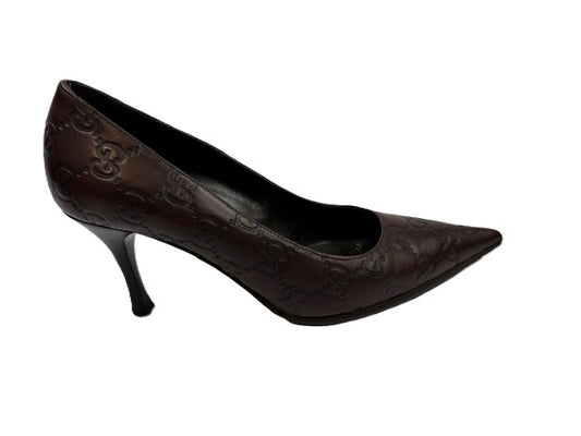 Brown Women's Gucci High Heel Shoes