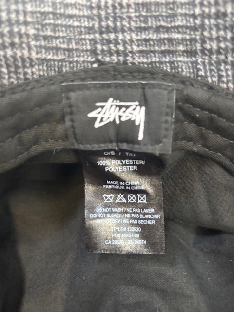 Stussy Grey Bucket Hat