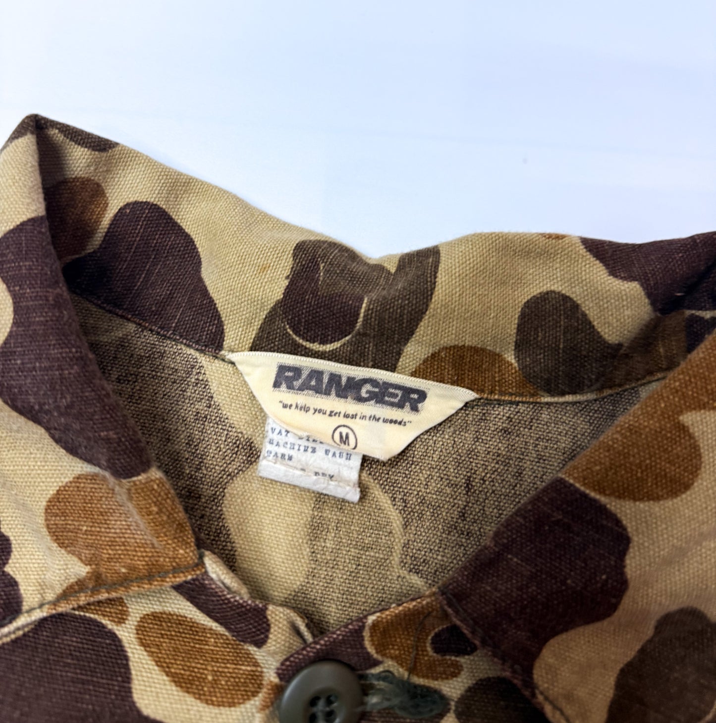 1970's Ranger Duck Camo Shirt