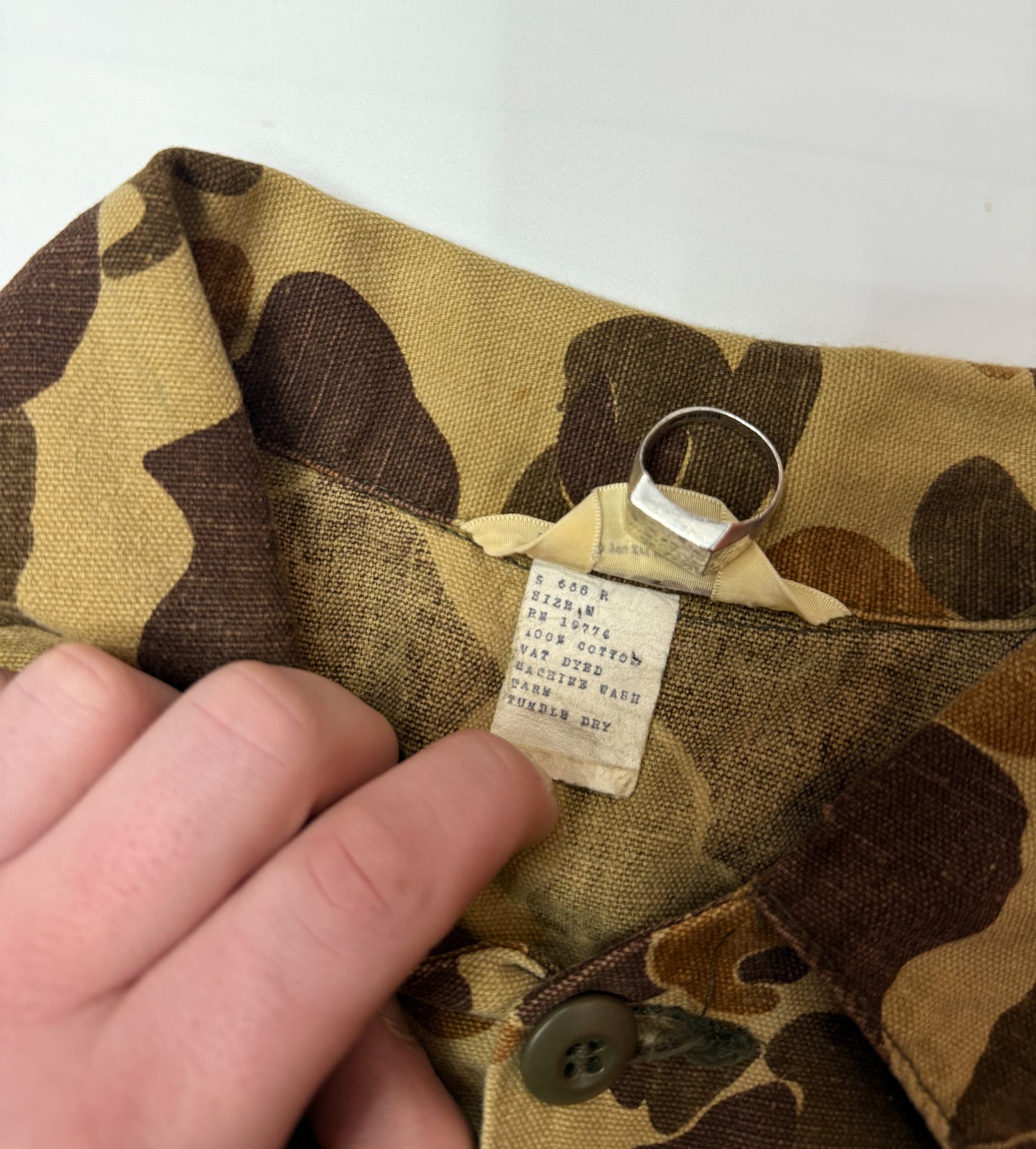 1970's Ranger Duck Camo Shirt