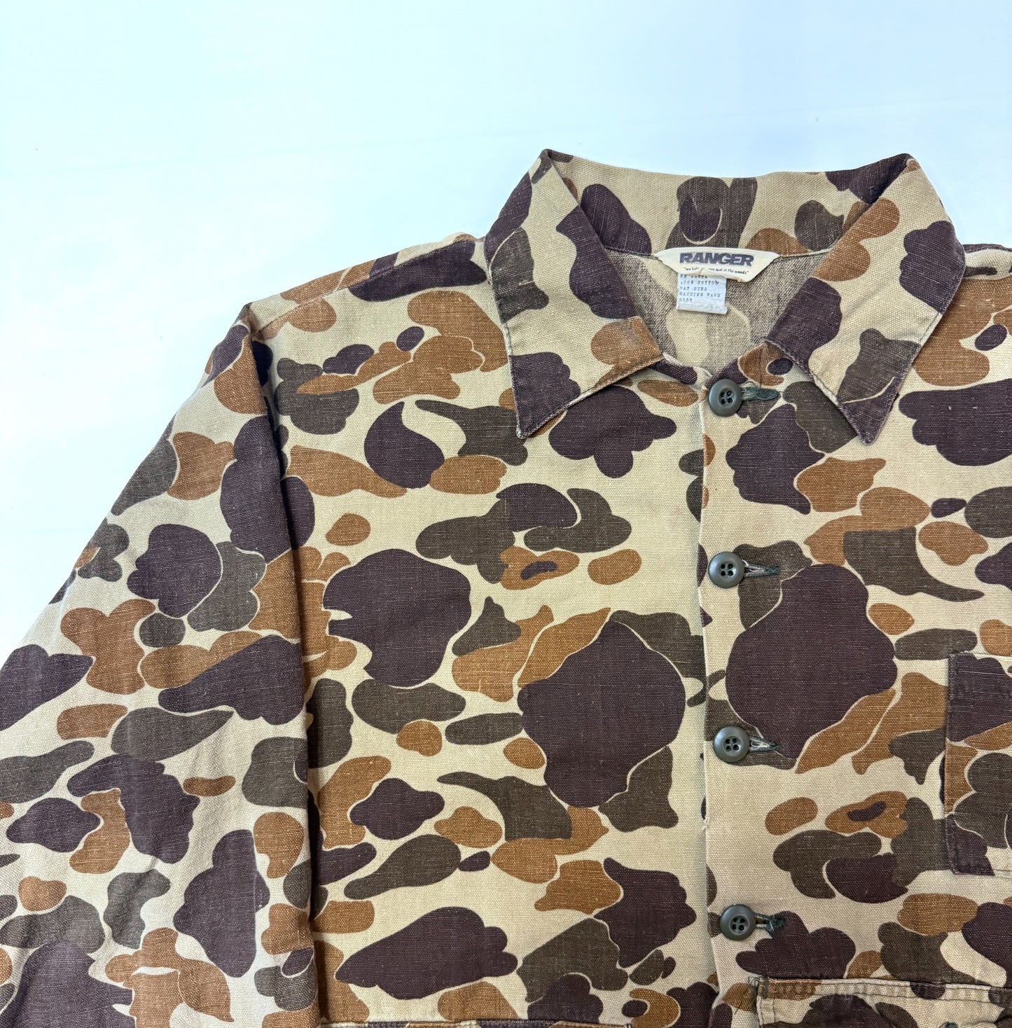 1970's Ranger Duck Camo Shirt