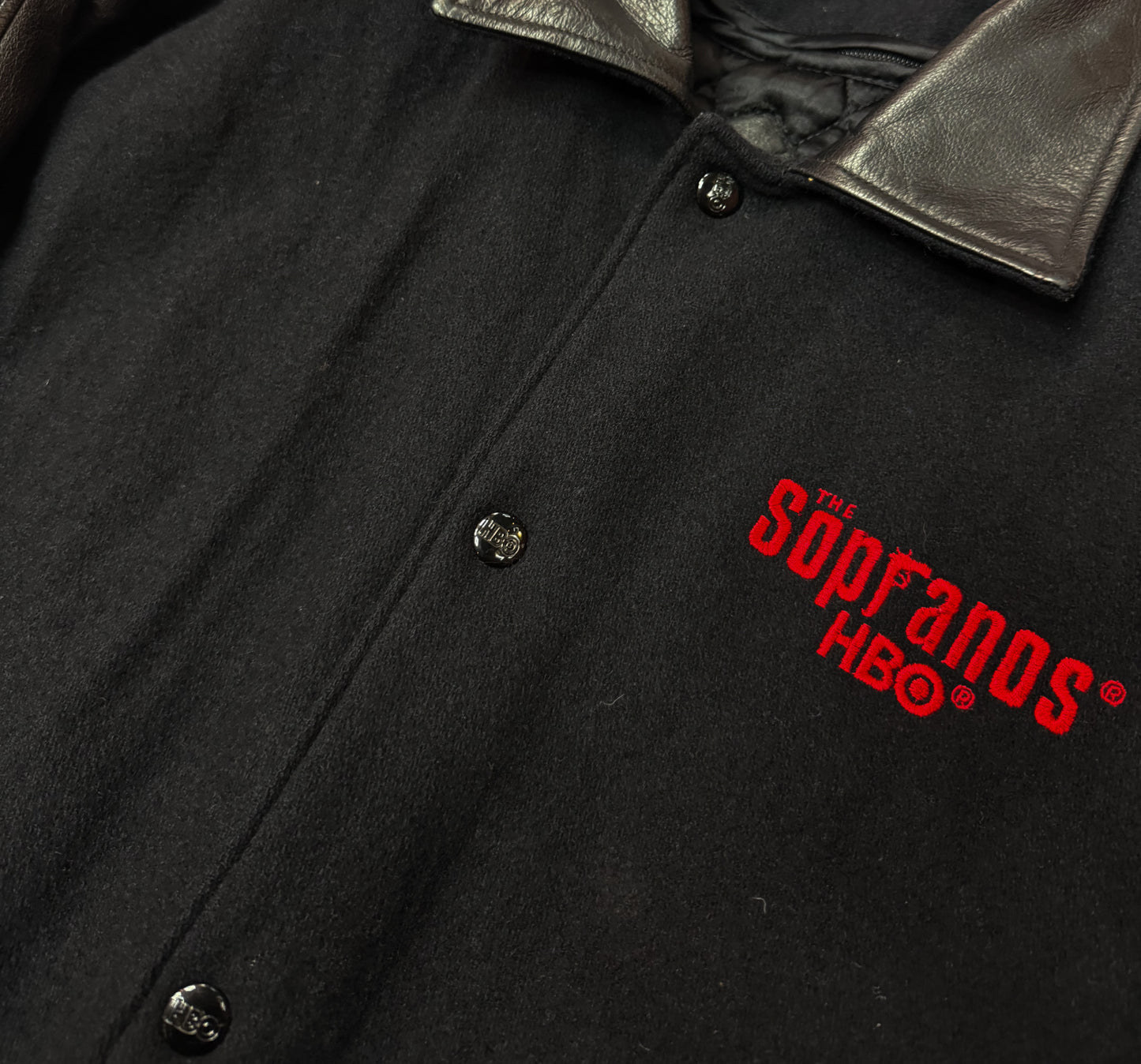 2000's The Sopranos HBO  Varsity Jacket