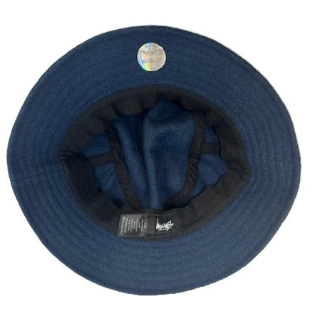 Stussy Blue Wool Bucket Hat